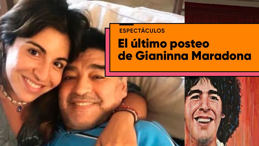 El último emocionante posteo de Gianinna Maradona a su papá: "Encontrarme a el por la ciudad". | Espectáculos