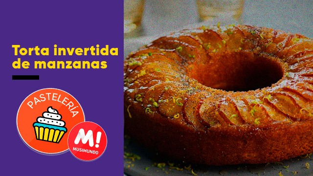 Clásica torta invertida de manzanas | Indispensables