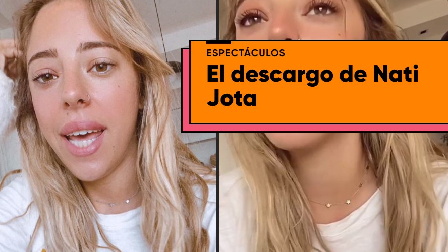 Nati Jota se disculpó por los polémicos tweets: "Son todos unos caraduras" | Espectáculos