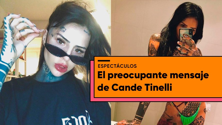 El impactante mensaje de Cande Tinelli que alertó a sus seguidores | Espectáculos