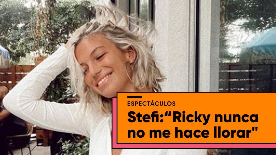 La emoción de Stefi Roitman por el mensaje que le dedicó Ricky | Espectáculos