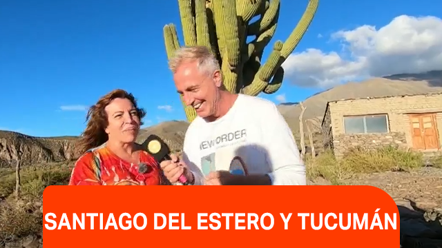 Programa 34 con Lizy Tagliani en Santiago del Estero y Tucumán | Programas