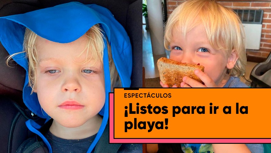 El tierno look playero de Mirko | Espectáculos