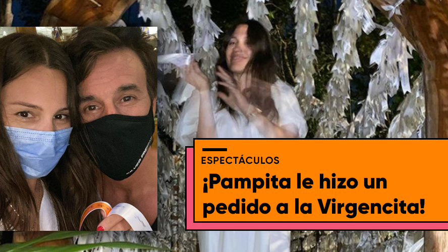 Por su embarazo: Pampita visitó el santuario de la Virgen Desatanudos | Espectáculos