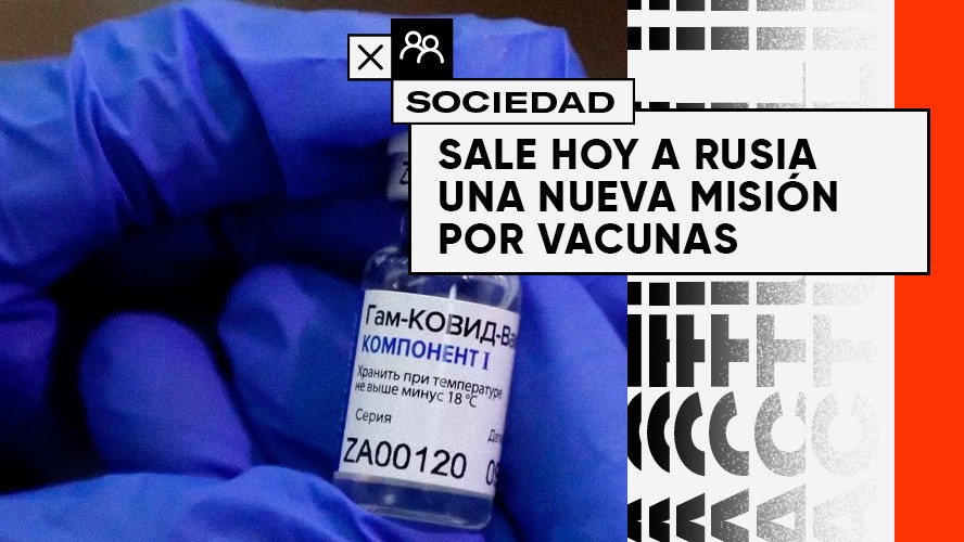 Último momento: sale hoy un nuevo avión a Moscú para traer vacunas | Sociedad