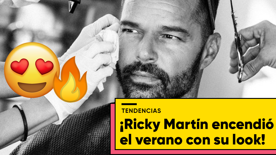Ricky Martin se tiñó la barba de rubio y quedó: ¡increíble! | Tendencias