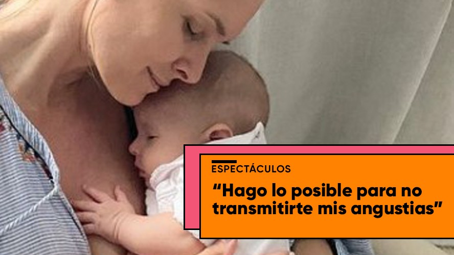 La dura carta de Sofía Zámolo a su beba: "Hago lo posible para no transmitirte mi angustia" | Espectáculos