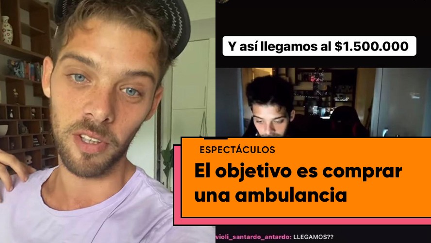La colecta solidaria de Santiago Maratea: juntó 1 millón y medio de pesos en menos de un día | Espectáculos