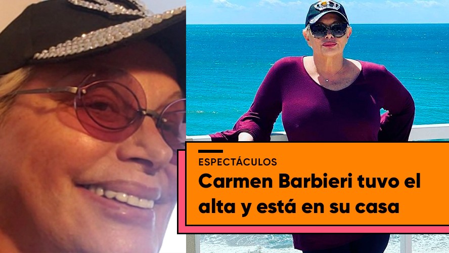 Carmen Barbieri ya está en su casa | Espectáculos
