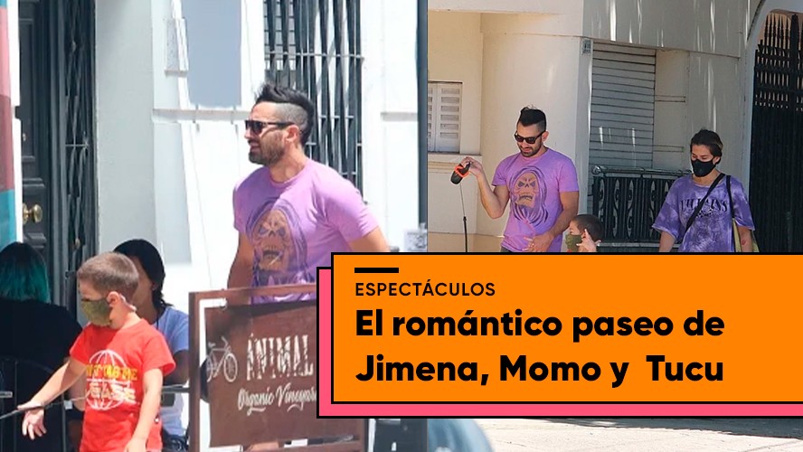 Las fotos del paseo de Jimena Barón, Tucu López y Momo | Espectáculos