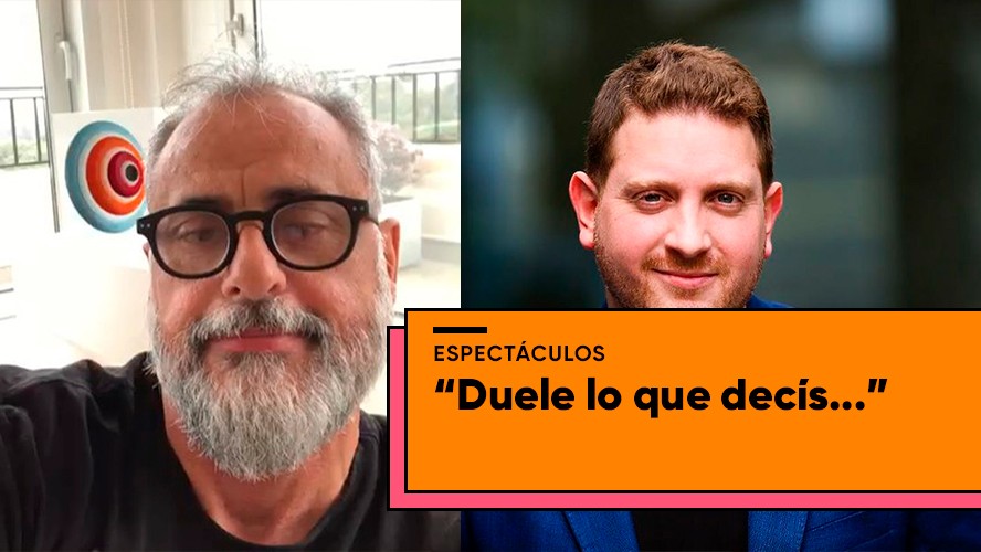 El fuerte cruce de Jorge Ral y Jonatan Viale | Espectáculos