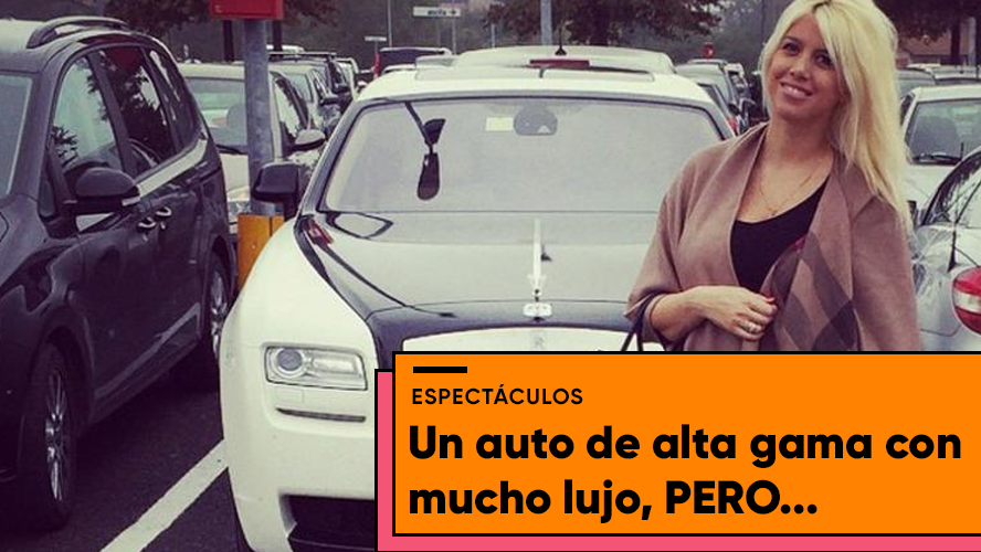 Wanda Nara se indignó con su auto de alta gama | Espectáculos