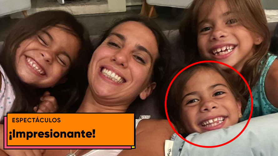 Cinthia Fernández habló de los abdominales de su hija de 7 años | Espectáculos