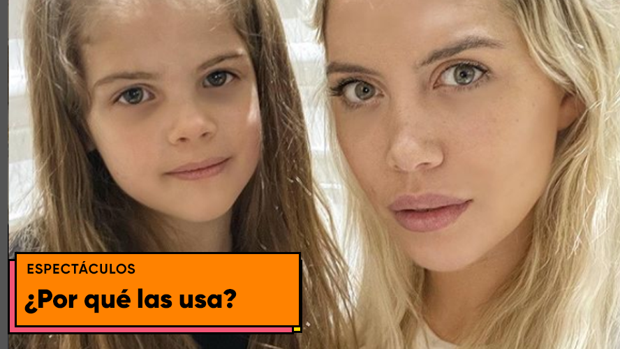 ¿Cómo son las calzas agujereadas que usa la hija de Wanda Nara? | Espectáculos