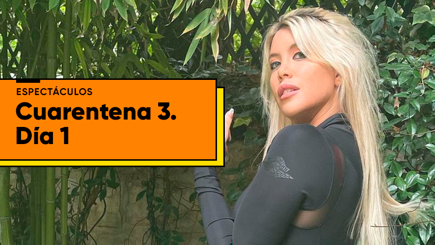 Wanda Nara mostró cómo vive el confinamiento en París | Espectáculos