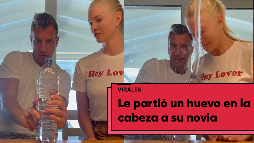 Maxi López le hizo una broma a su novia y en las redes lo repudiaron | Virales