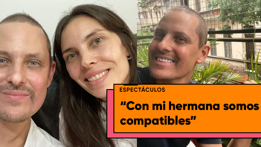La emoción de Lío Pecoraro: recibirá un trasplante de médula de su hermana | Espectáculos