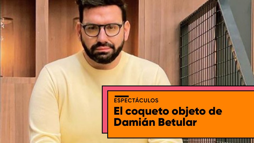 El coqueto objeto de Damian Betular | Espectáculos