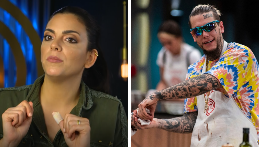 Duelo en la cocina: Belu Lucius imitó a Alex Caniggia | Mejores Momentos