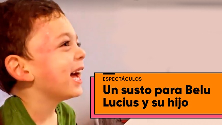 ¡Qué susto! El golpazo de Bauti, el hijo de Belu Lucius | Espectáculos