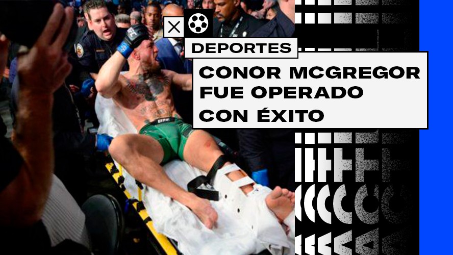 La impresionante fractura de Conor McGregor | Deportes