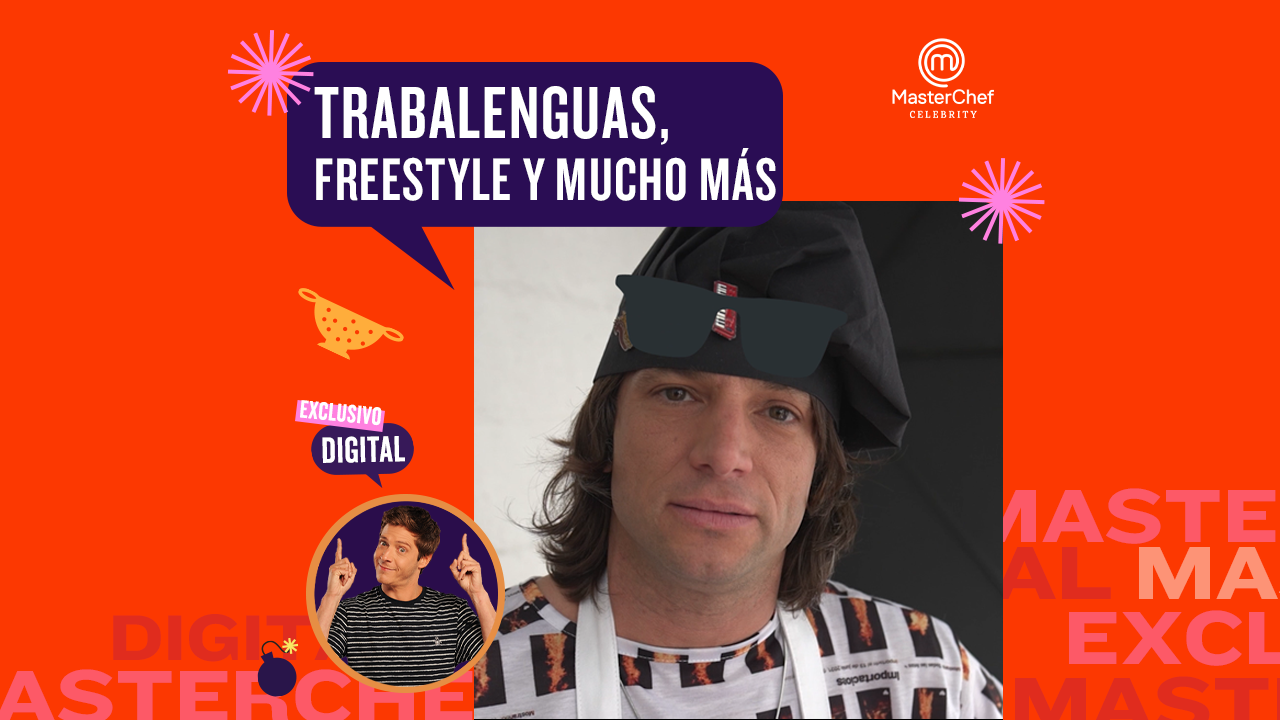 Gastón Dalmau desafió a los participantes con un trabalenguas imposible | Más MasterChef