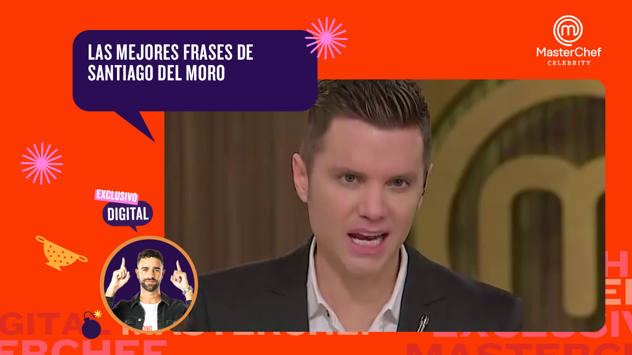 Santi del Moro nos divierte en Masterchef Argentina | Más MasterChef