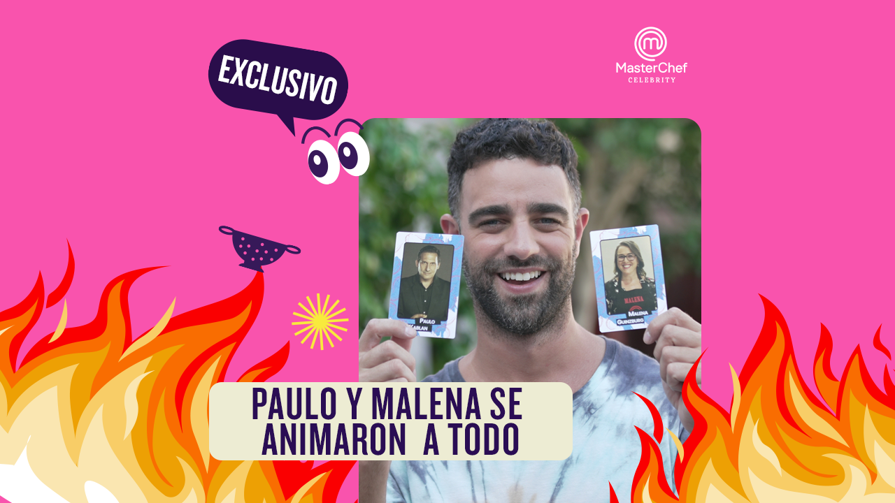 Paulo Kablan y Malena Guinzburg se desafiaron con el juego: "Decime quién es" | Más MasterChef