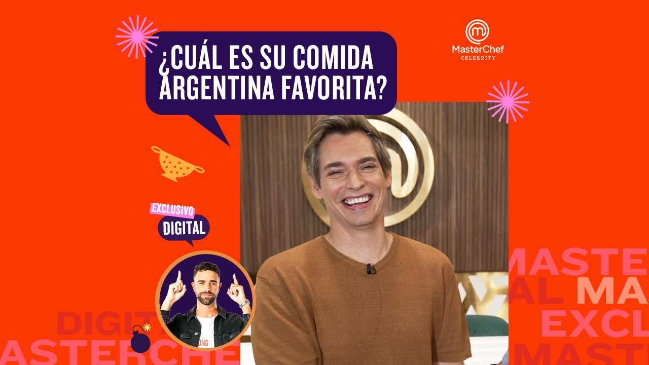 Carlos Baute es fanático de la comida argentina y su plato favorito es... | Más MasterChef