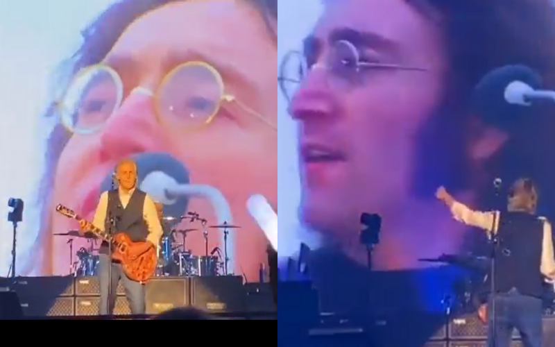 Épico video: Paul McCartney y John Lennon juntos otra vez | Música