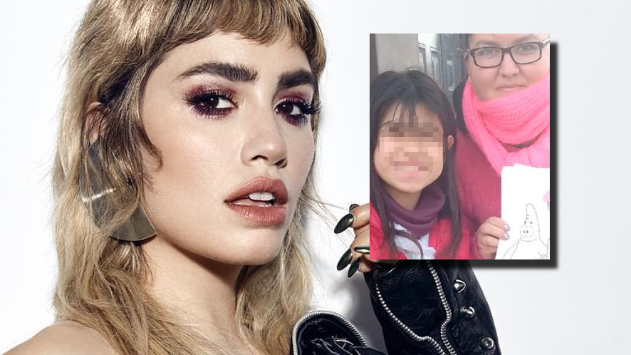 Gesto Lali nena 6 años vende dibujos poder ir show | Espectáculos