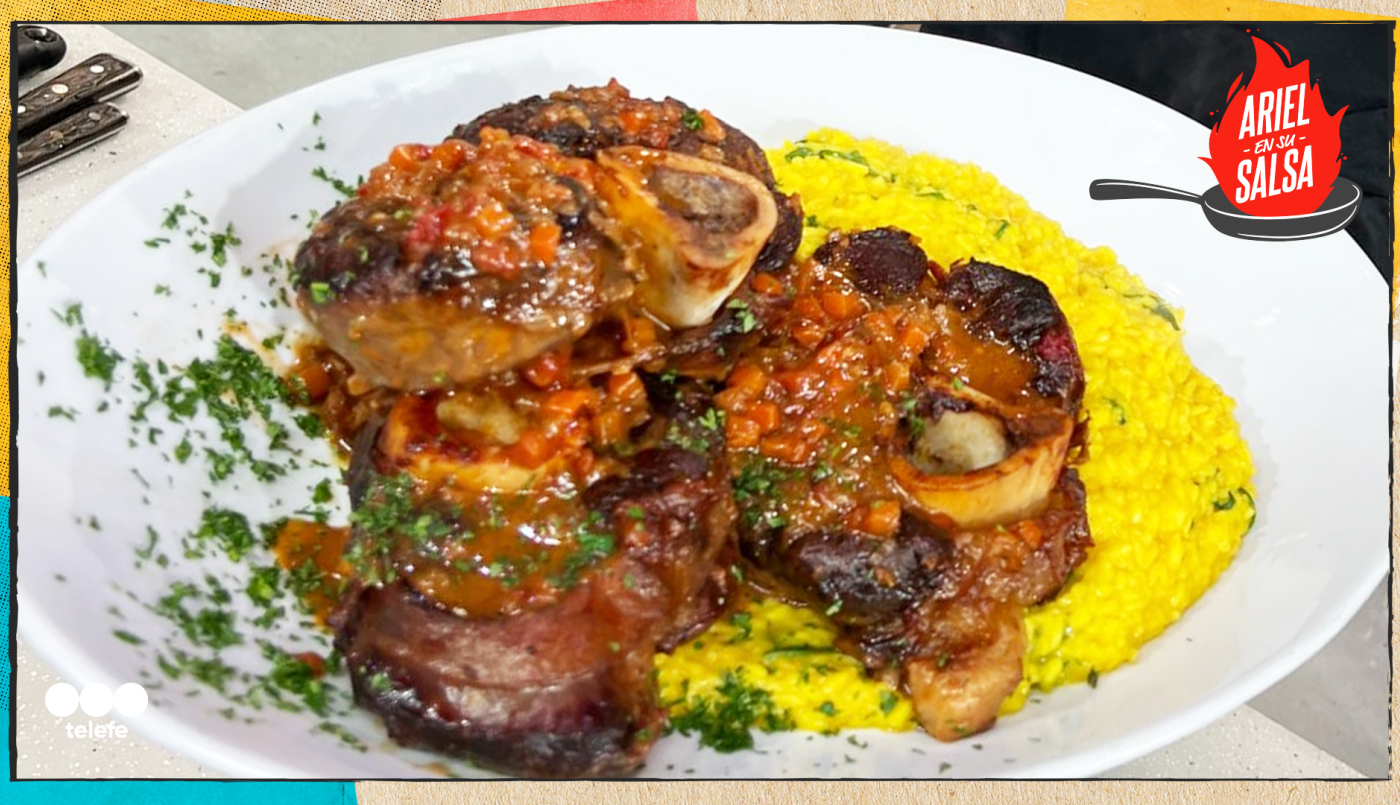 Receta de Ossobuco con risotto milanés | Recetas