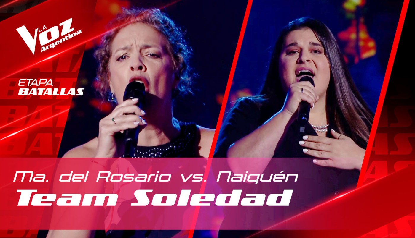 María del Rosario Escobar vs. Naiquén Galizio - "Apuesta por el amor" - Batallas - La Voz Argentina | Batallas 2022