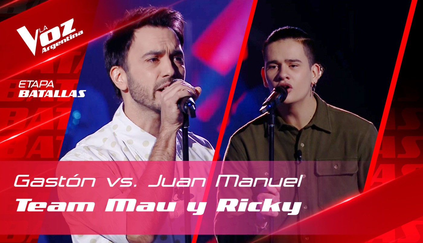 Gastón Bell vs. Juan Manuel González Mir - "Déjà vu" - Batallas - La Voz Argentina 2022 | Batallas 2022