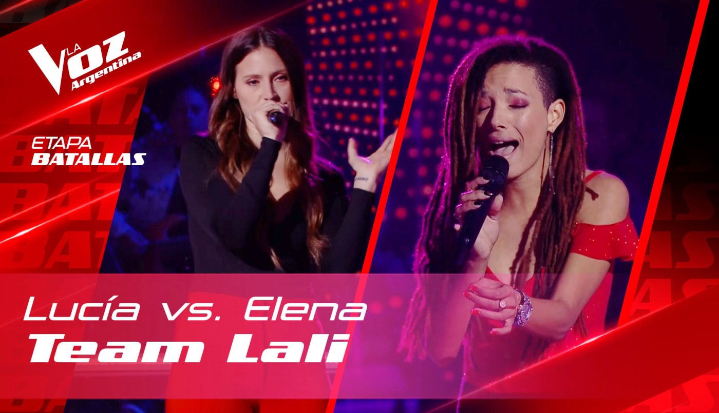 Lucía Gutiérrez Escribano vs. Elena Guarner - "Love on the Brain" - Batallas - La Voz Argentina 2022 | Batallas 2022