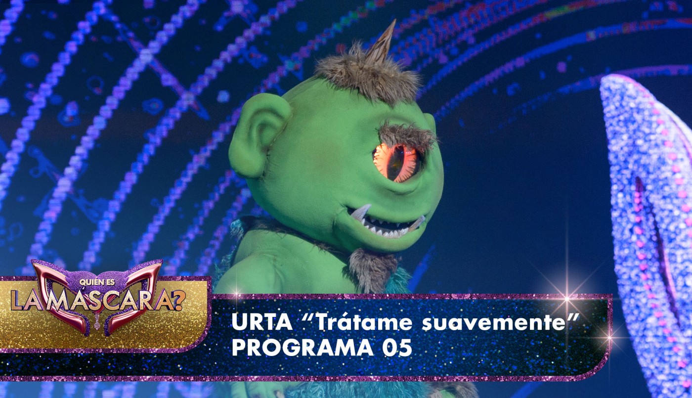 Urta se puso romántico con "Trátame suavemente" - Quién es la Máscara? - 2022 | Presentaciones