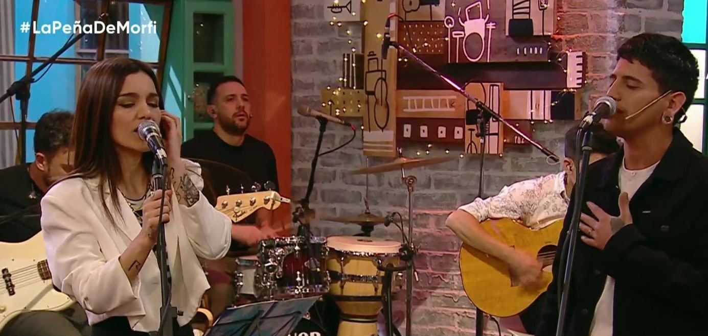 ¡Ángela Navarro y Yhosva juntos en La Peña! | Exclusivos