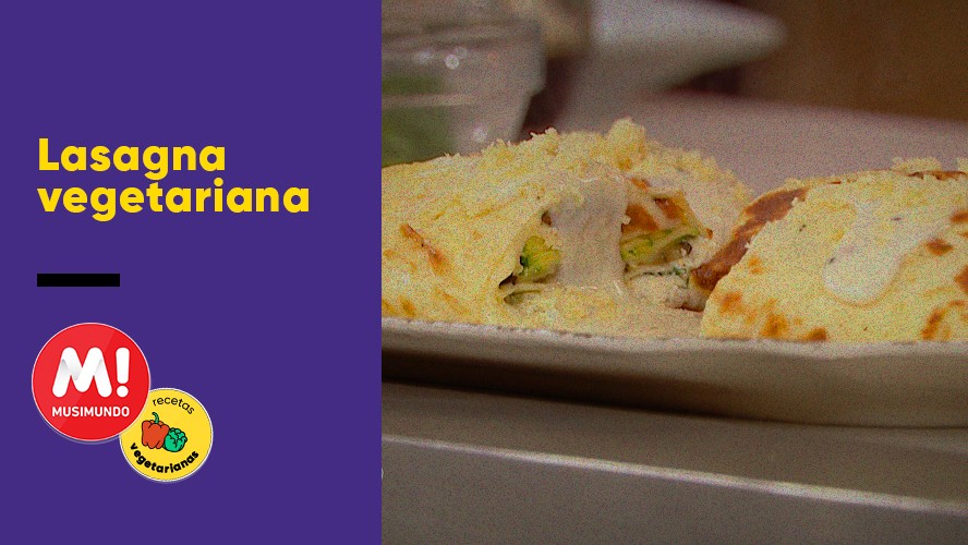 Lasagna de verduras con bechamel gratinada | Tips de cocina