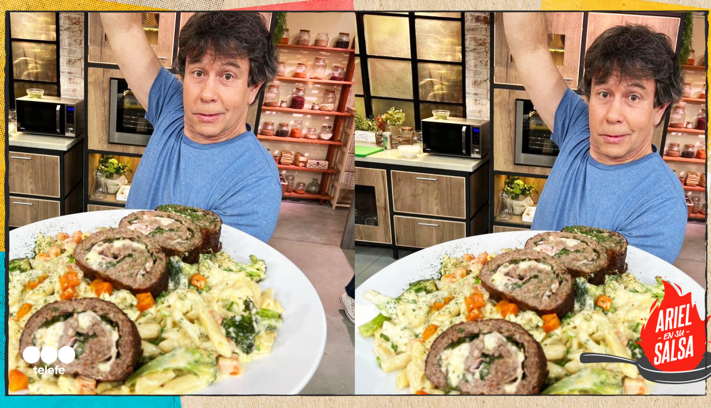Receta de Pan de carne arrollado con espinacas y panceta | Recetas