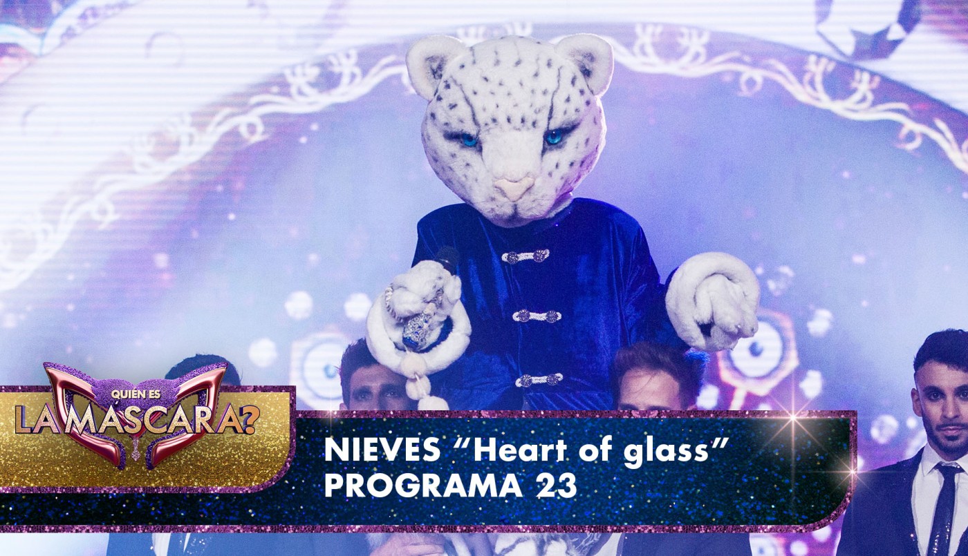 Nieves la rompió con "Heart of glass" - Quién es la Máscara? - 2022 | Presentaciones