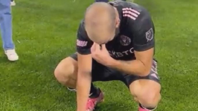 El llanto de Gonzalo Higuaín tras su último partido como futbolista | Deportes