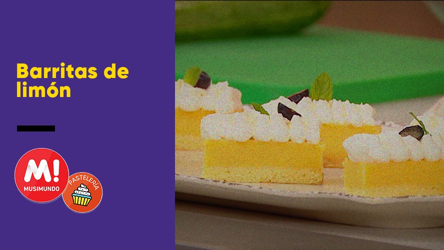 Barritas  de limón y arándanos | Tips de cocina