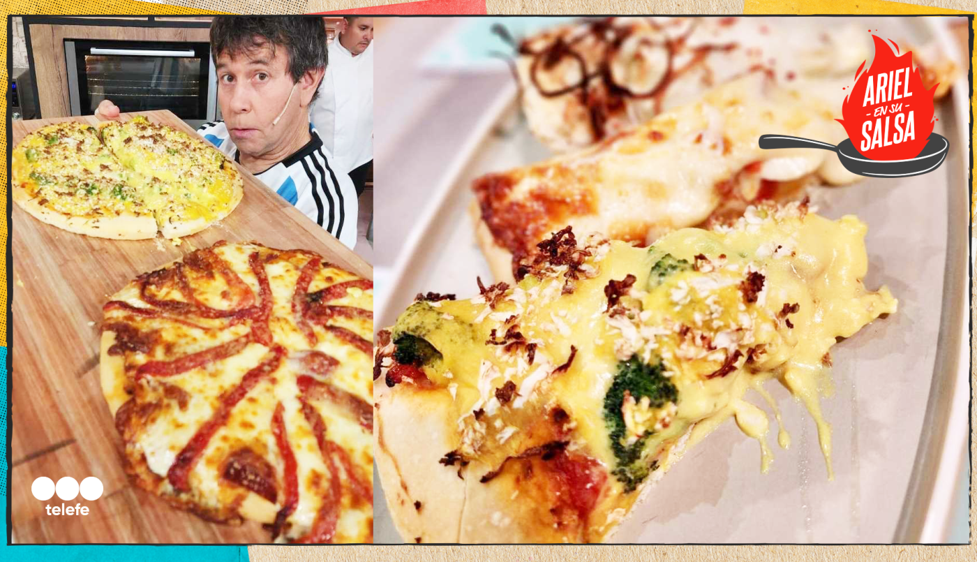 Receta pizza de fugazzeta rellena, vegana y para todos los gustos | Recetas