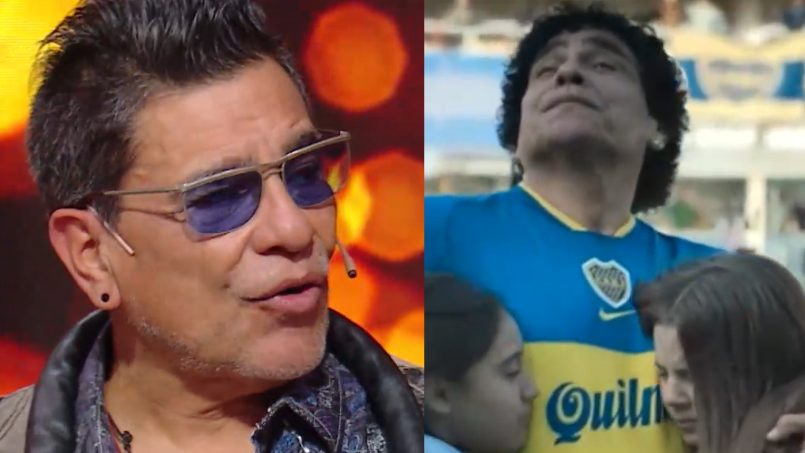 Juan Palomino en la piel de Maradona sufrió la “gordofobia” | Imperdibles