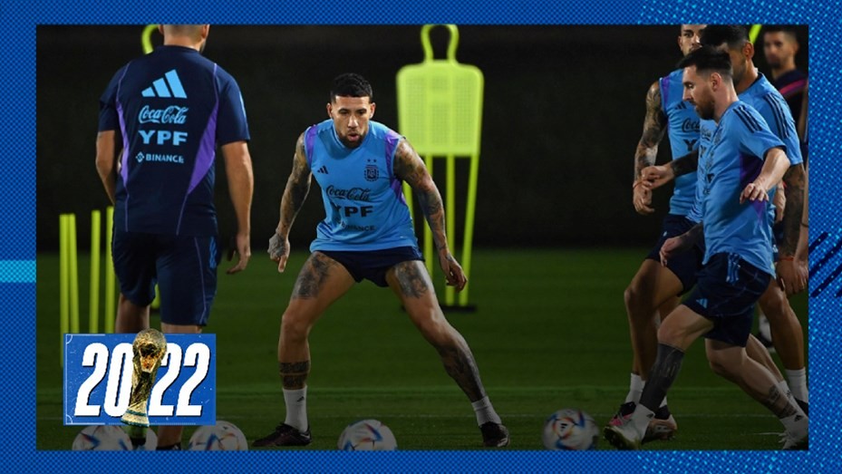 La Selección argentina volvió a los entrenamientos sin Di María ni "Papu" Gómez | Novedades
