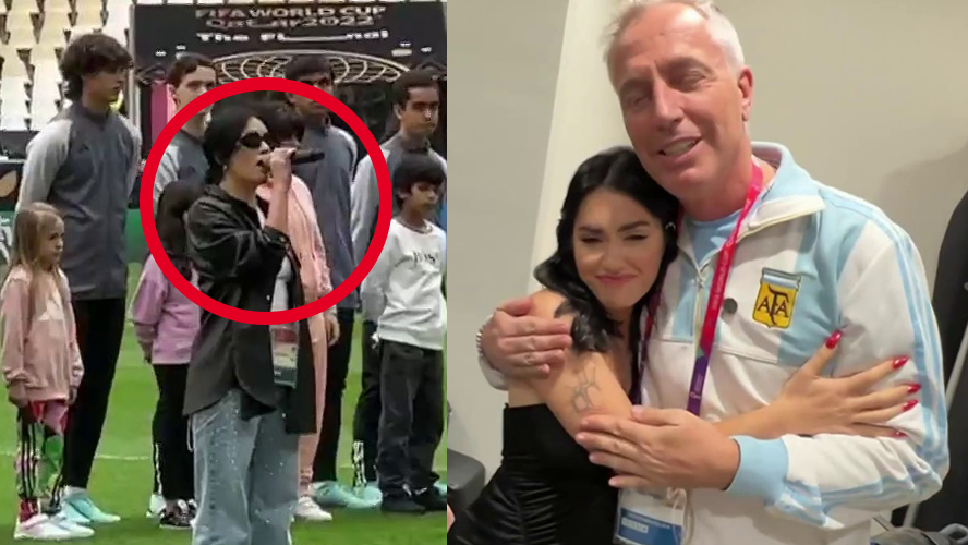 Backstage exclusivo del ensayo de Lali para cantar el himno en el Mundial de Qatar 2022 | Imperdibles