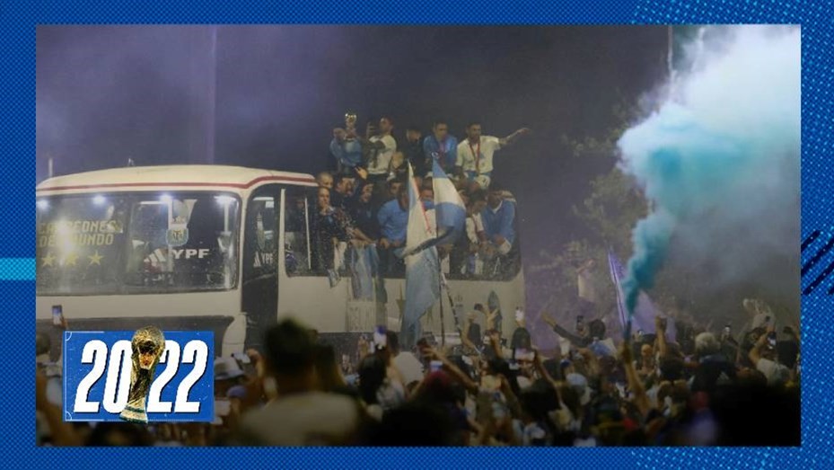 Los campeones del mundo en Argentina: postales de un regreso soñado | Novedades