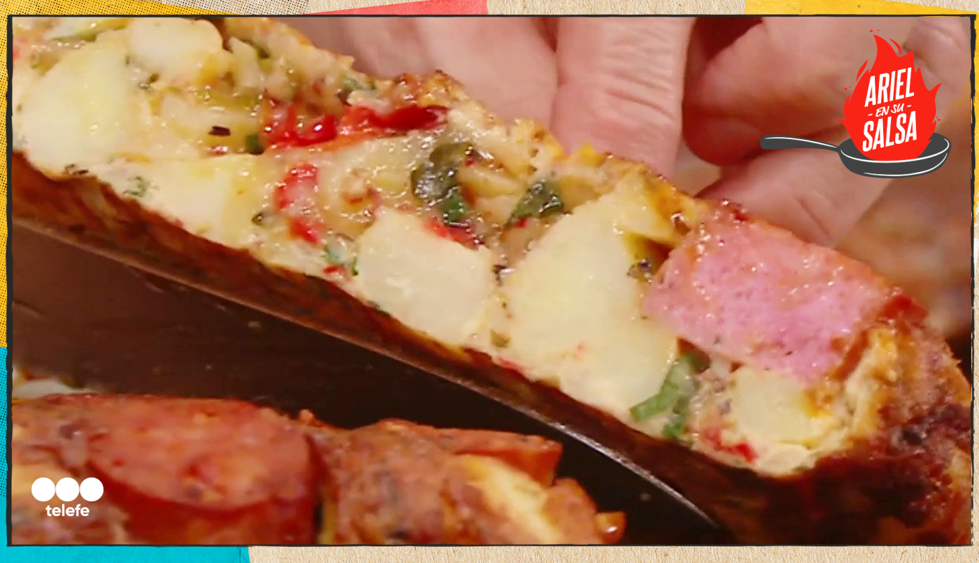 Receta de Tortillas de papas, vegetales y chorizo | Recetas
