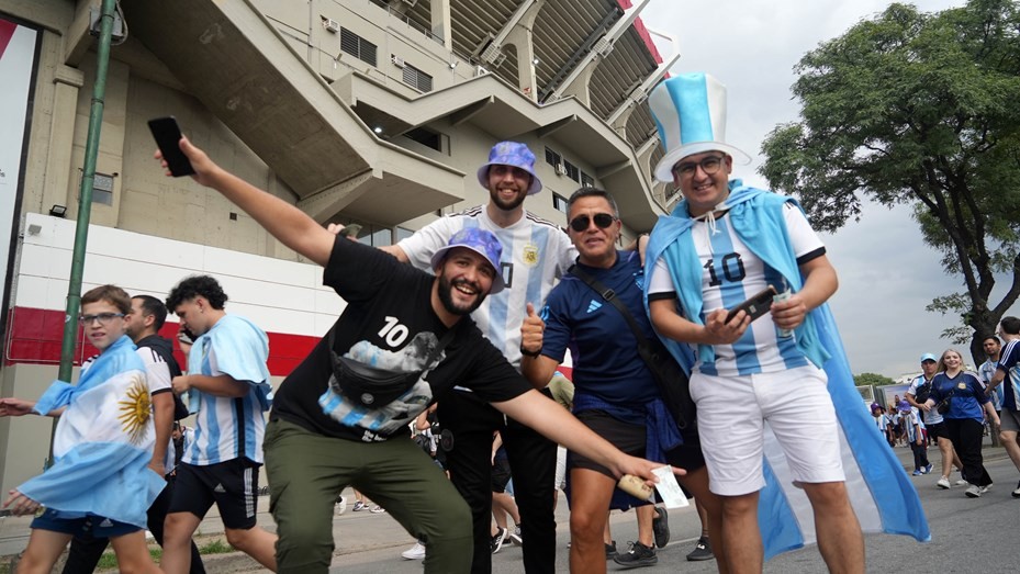 El Monumental vibra con la fiesta de la Scaloneta | Novedades