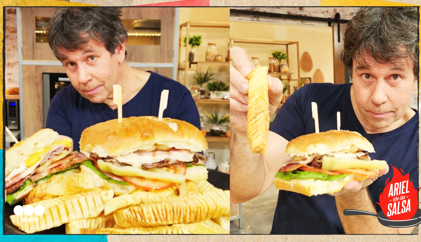 Receta de Sándwich de lomo tipo chivito | Recetas